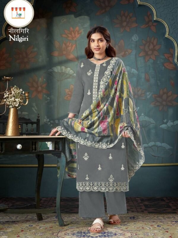 Embroidered Ladies Suit