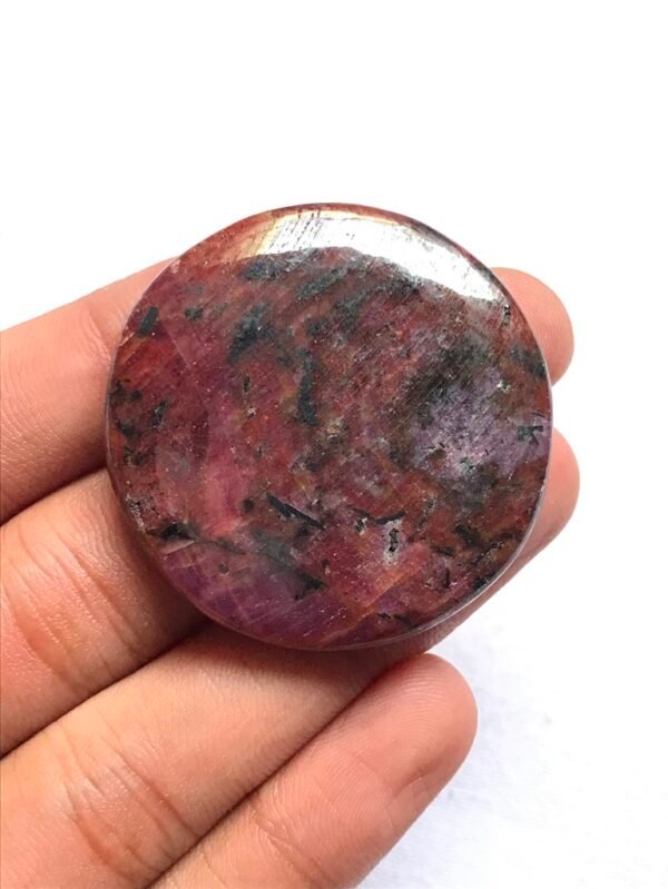 Ruby Cabochon 1 Piece Size 41 MM Approx