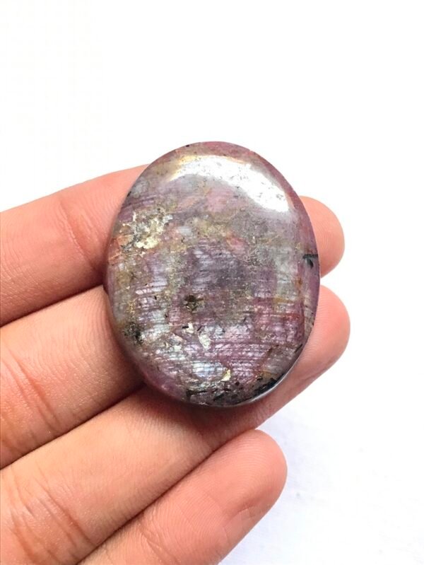 Ruby Cabochon 1 Piece Size 40 MM Approx