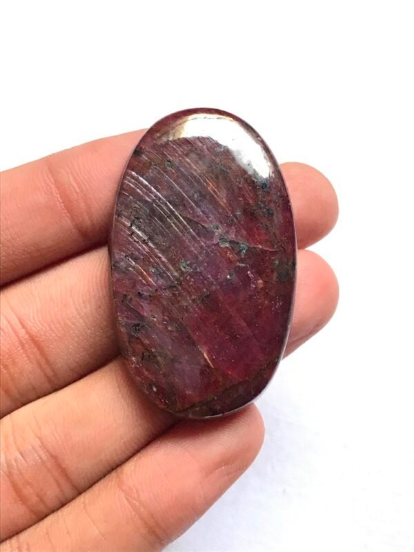 Ruby Cabochon 1 Piece Size 47 MM Approx