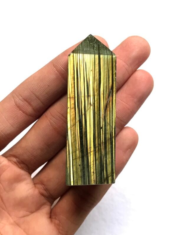 Labradorite Tower 1 Piece Size 63  MM Approx