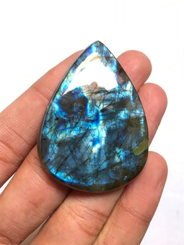 Labradorite Cabochon 1 Piece Size 51 MM Approx