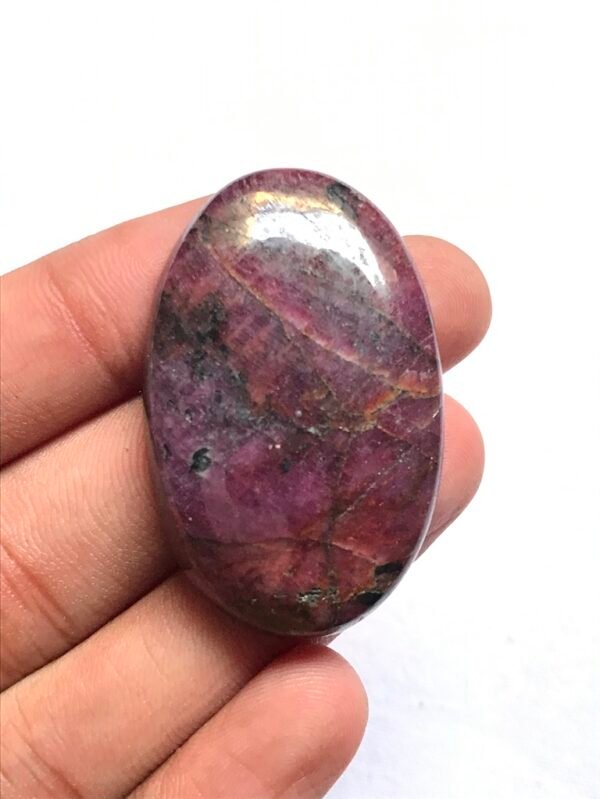 Ruby Cabochon 1 Piece Size 44 MM Approx