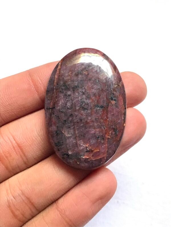 Ruby Cabochon 1 Piece Size 44 MM Approx