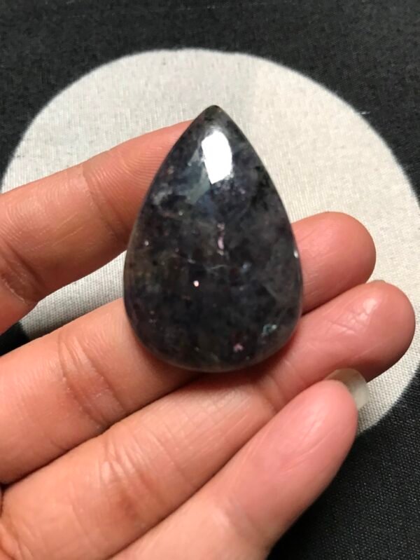 Iolite Cabochon 1 Piece Size 39 MM APPROX