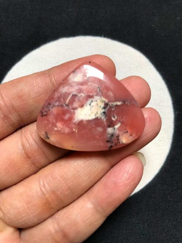 Peruvian Opal Cabochon 1 Piece Size 37 MM Approx