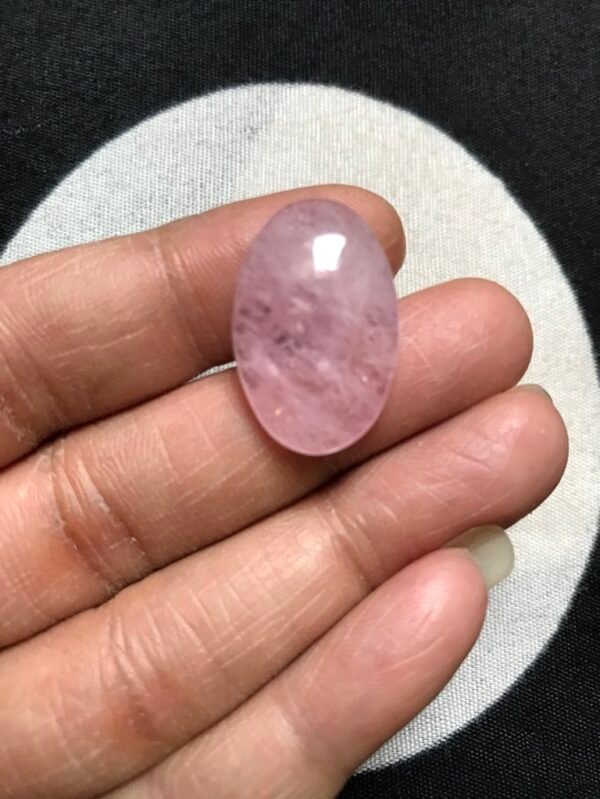 Morganite Cabochon 1 Piece Size 24 MM Approx