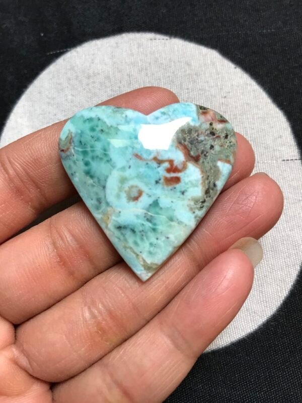 Dominican Larimar  Cabochon Size 38 MM APPROX