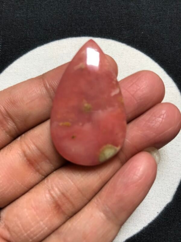 Peruvian Opal Cabochon 1 Piece Size 38 MM Approx