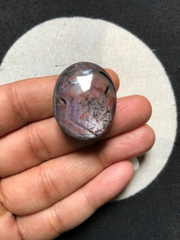 Ruby Cabochon 1 Piece Size 28 MM Approx