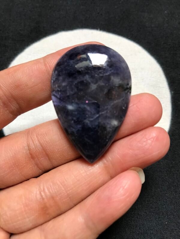 Iolite Cabochon 1 Piece Size 43 MM APPROX
