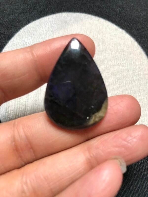 Iolite   Cabochon 1 Piece Size 32 MM APPROX