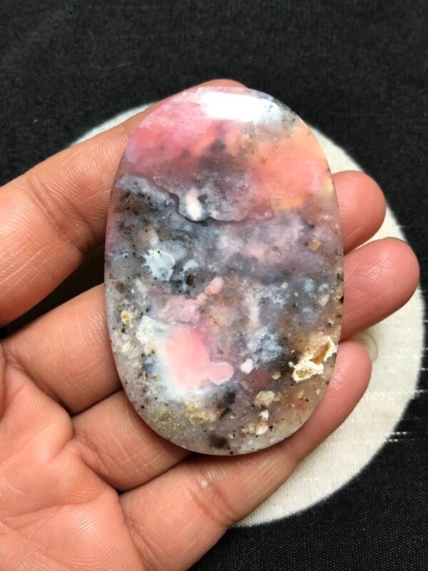 Peruvian Opal Cabochon 1 Piece Size 62 MM Approx
