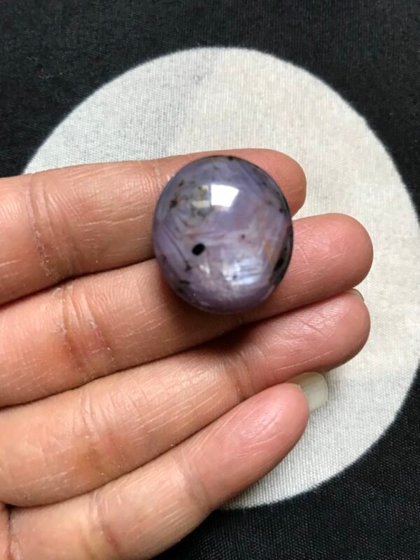 Ruby Cabochon 1 Piece Size 22 MM Approx