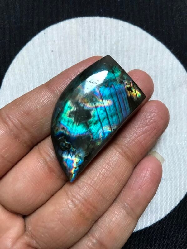 Labradorite Cabochon 1 Piece Size 42 MM Approx