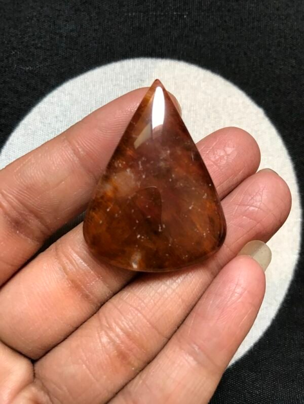 Garden Quartz Cabochon 1 Piece Size 40 MM Approx