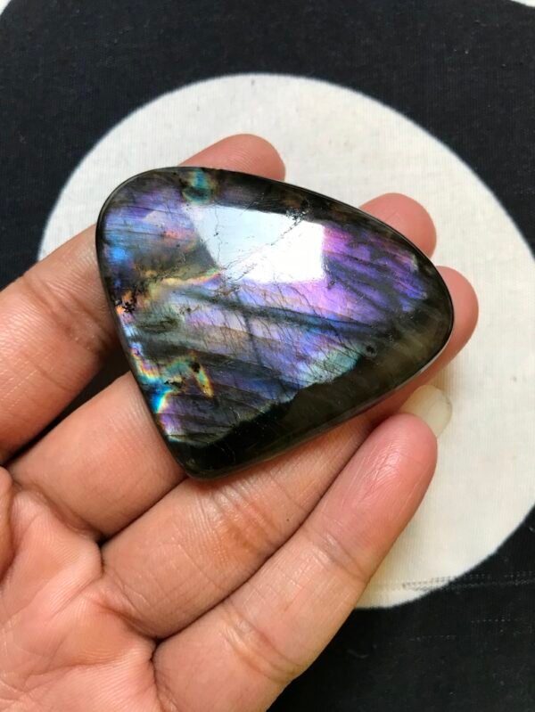 Labradorite Cabochon 1 Piece Size 54 MM Approx