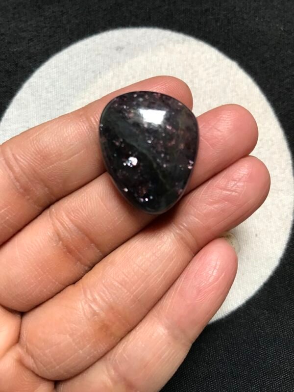 Iolite Cabochon 1 Piece Size 26 MM APPROX