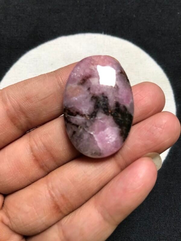 Ruby Cabochon 1 Piece Size 35 MM Approx