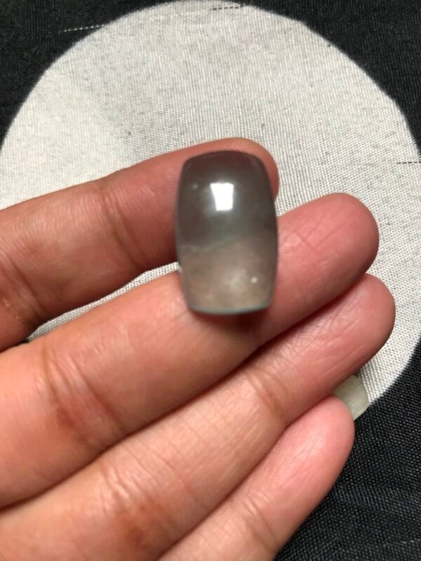 Aquamarine  Cabochon 1 Piece Size 21 MM Approx