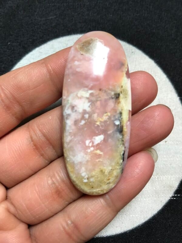 Peruvian Opal Cabochon 1 Piece Size 57 MM Approx