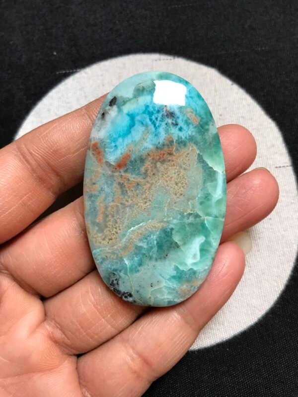 Dominican Larimar  Cabochon Size 56 MM APPROX