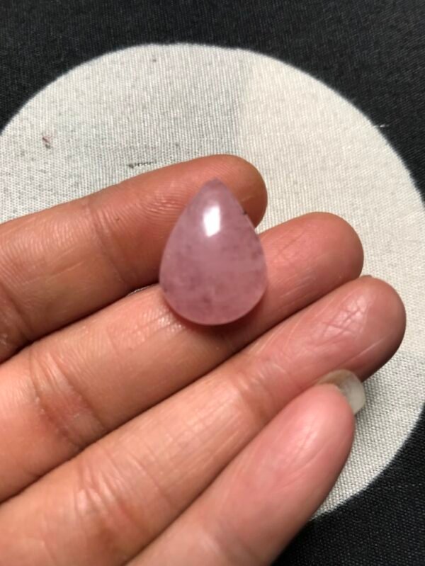 Morganite Cabochon 1 Piece Size 19 MM Approx