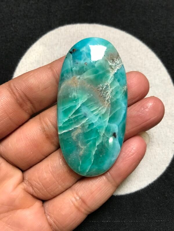 Larimar Cabochon 1 Piece Size 58 MM Approx