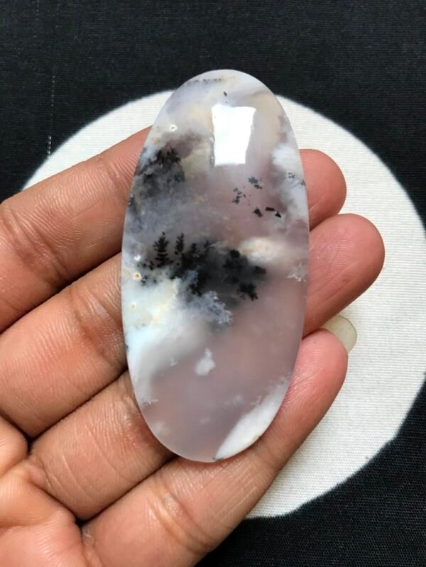 Dendrite Opal Cabochon 1 Piece Size 62 MM Approx