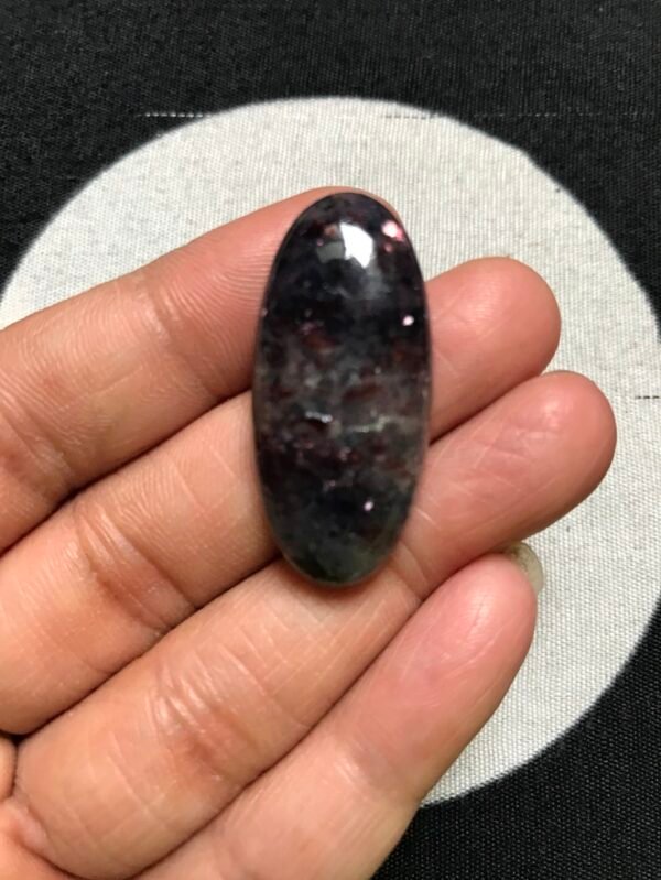 Iolite Cabochon 1 Piece Size 35 MM APPROX