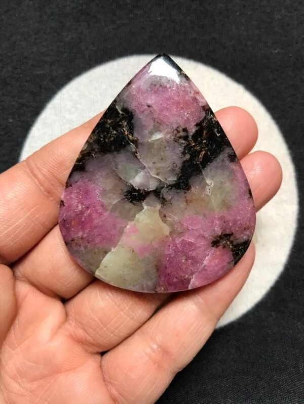 Ruby Cabochon 1 Piece Size 60 MM Approx