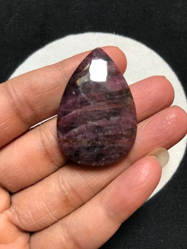 Ruby Cabochon 1 Piece Size 40 MM Approx