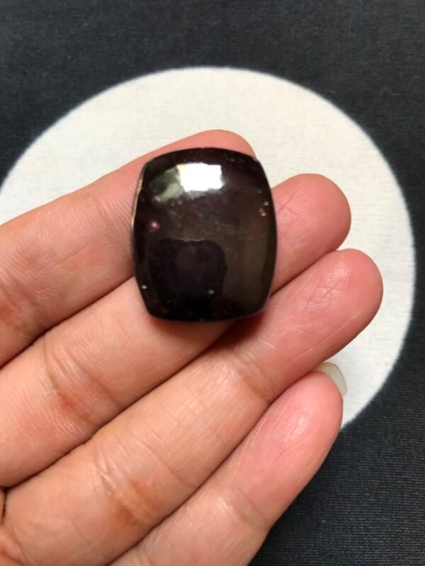 Garnet Cabochon 1 Piece Size 24 MM Approx