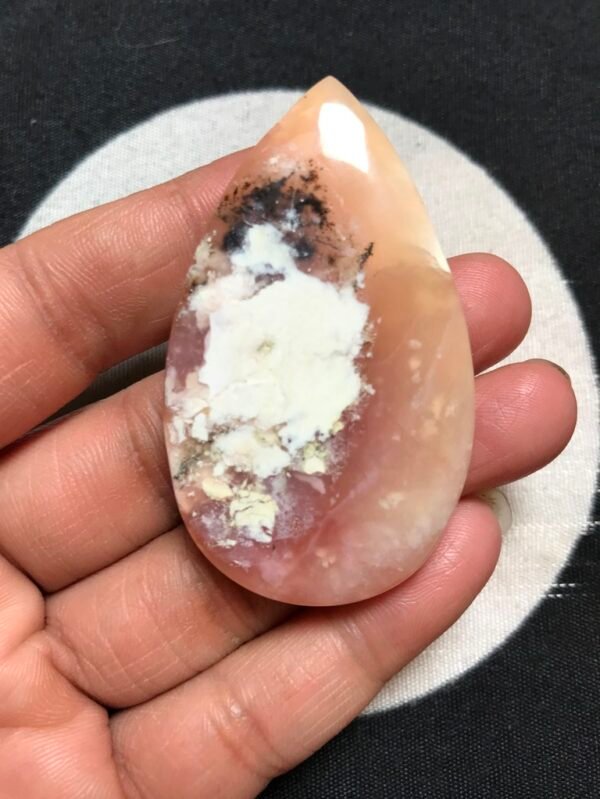 Peruvian Opal Cabochon 1 Piece Size 59 MM Approx