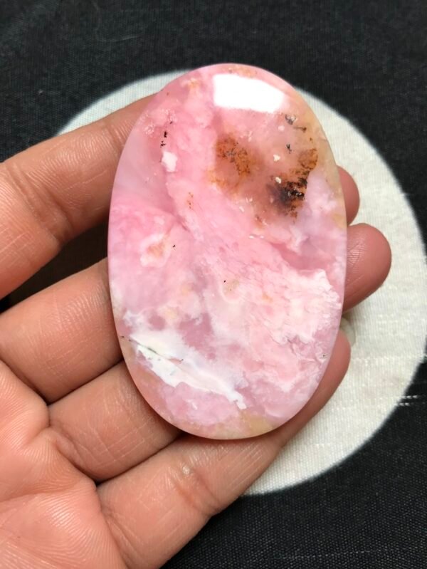 Peruvian Opal Cabochon 1 Piece Size 65 MM Approx