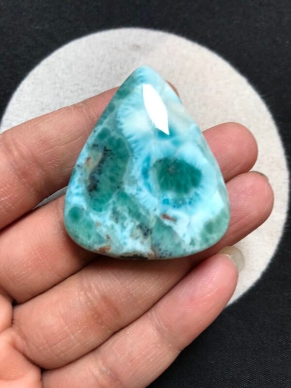 Natural  Larimar Cabochon 45 MM Approx