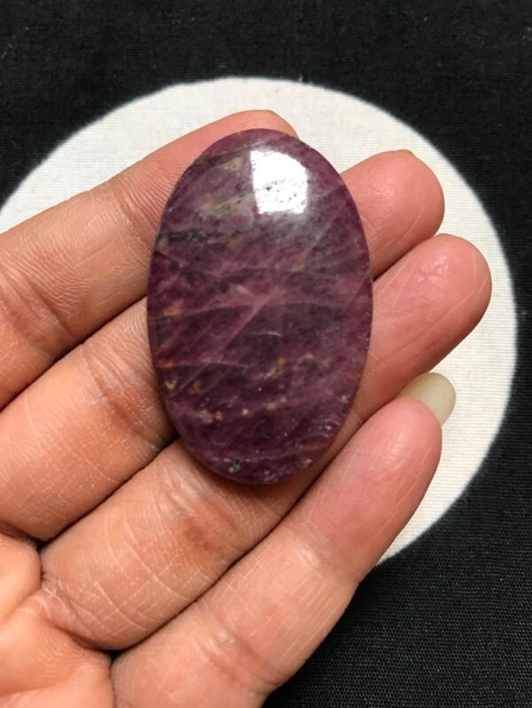 Ruby Cabochon 1 Piece Size 43 MM Approx