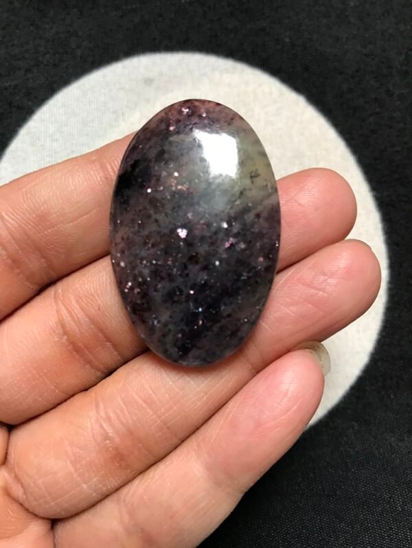 Iolite Cabochon 1 Piece Size 41 MM APPROX
