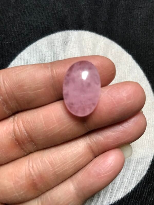 Morganite Cabochon 1 Piece Size 20 MM Approx