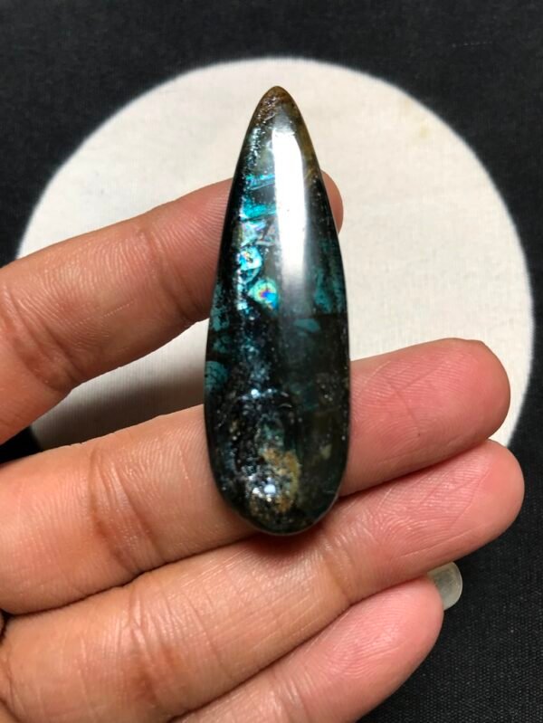 Moss Kyanite Cabochon 1 Piece Size 52 MM Approx