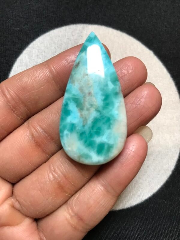 Dominican Larimar  Cabochon  Size 48 MM Approx