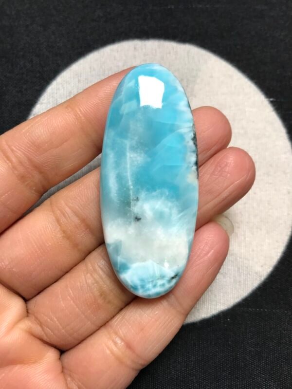 Larimar Cabochon 1 Piece Size 55 MM Approx