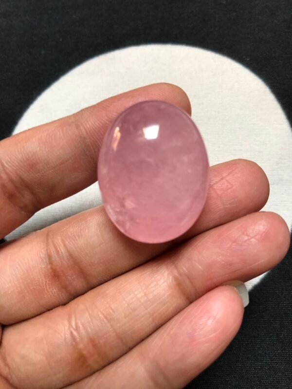 Morganite Cabochon 1 Piece Size 28 MM Approx