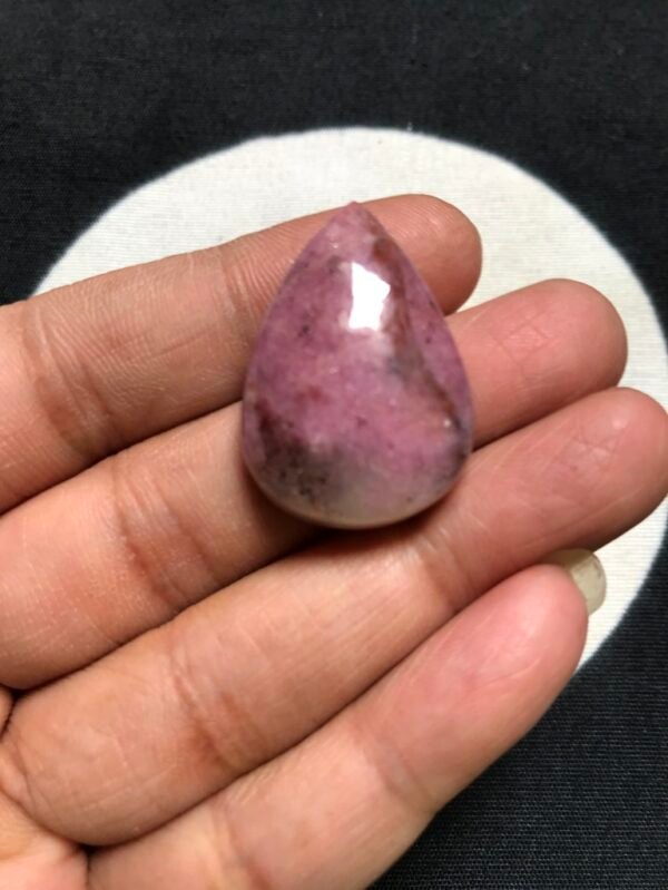 Ruby Cabochon 1 Piece Size 29 MM Approx