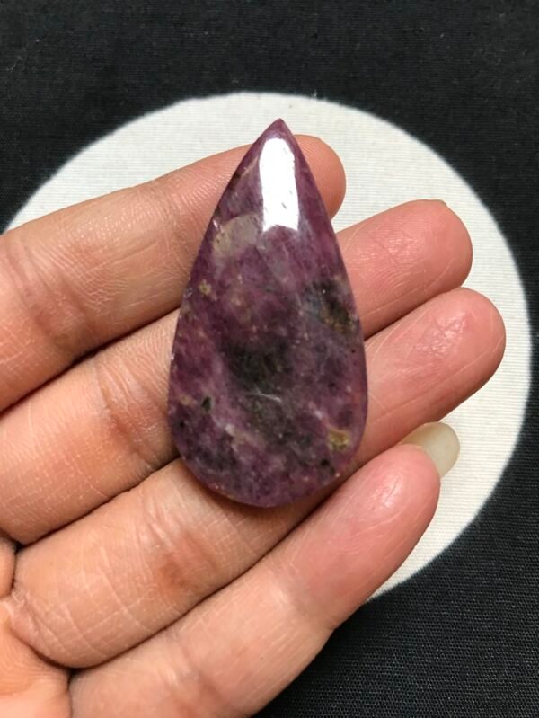 Ruby Cabochon 1 Piece Size 47 MM Approx