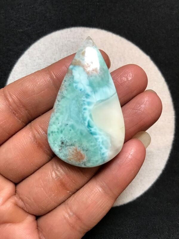 Larimar Cabochon 1 Piece Size 49 MM Approx