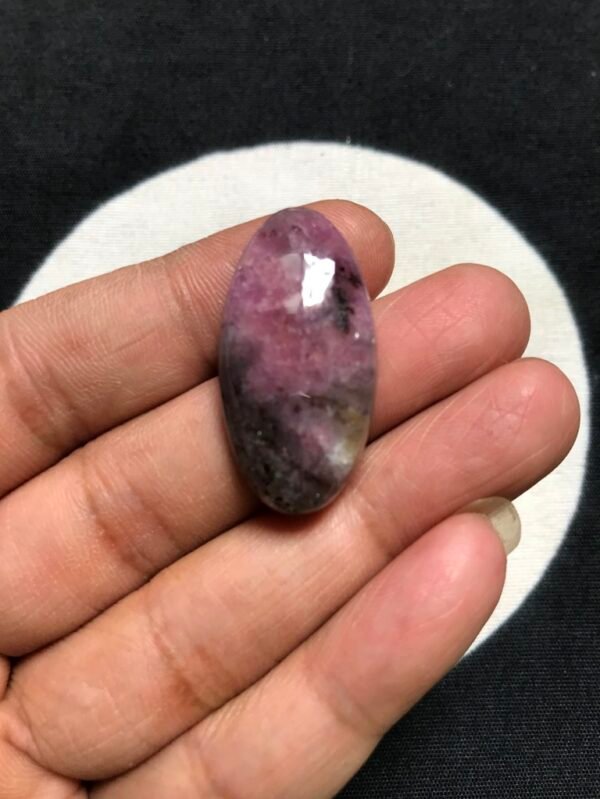 Ruby Cabochon 1 Piece Size 32 MM Approx