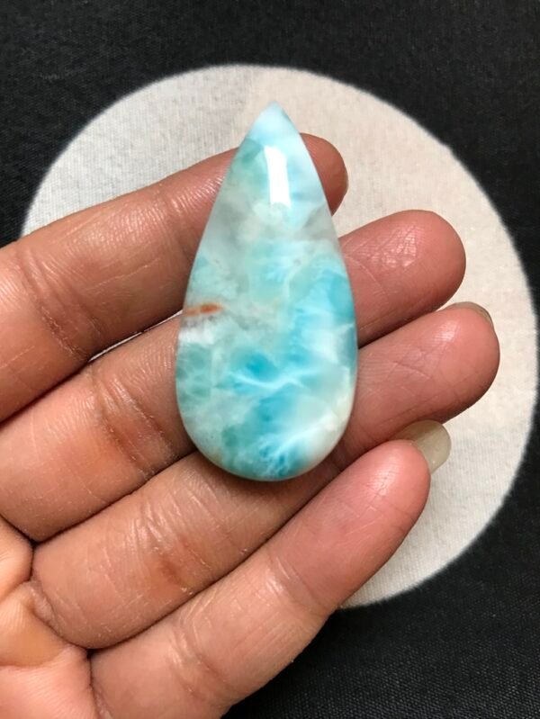 Dominican Larimar  Cabochon  Size 47 MM Approx