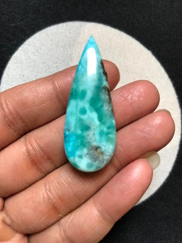 Dominican Larimar  Cabochon  Size 46 MM Approx