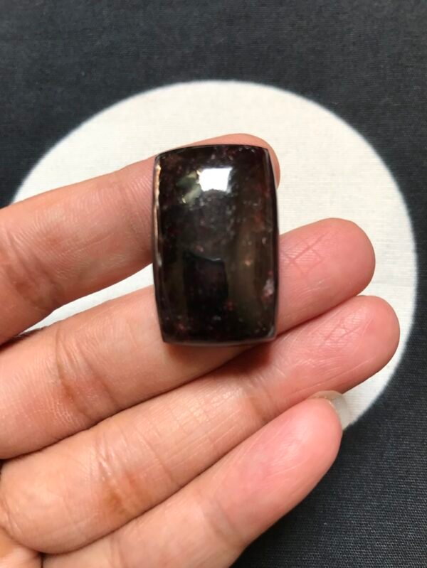 Garnet Cabochon 1 Piece Size 28 MM Approx